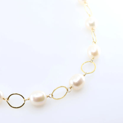 Large Rice Pearl Necklace J.Mills Studio