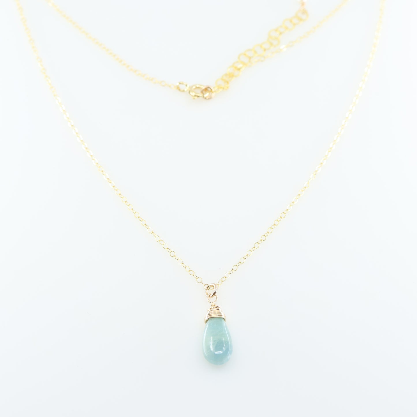 Milky Aquamarine Necklace