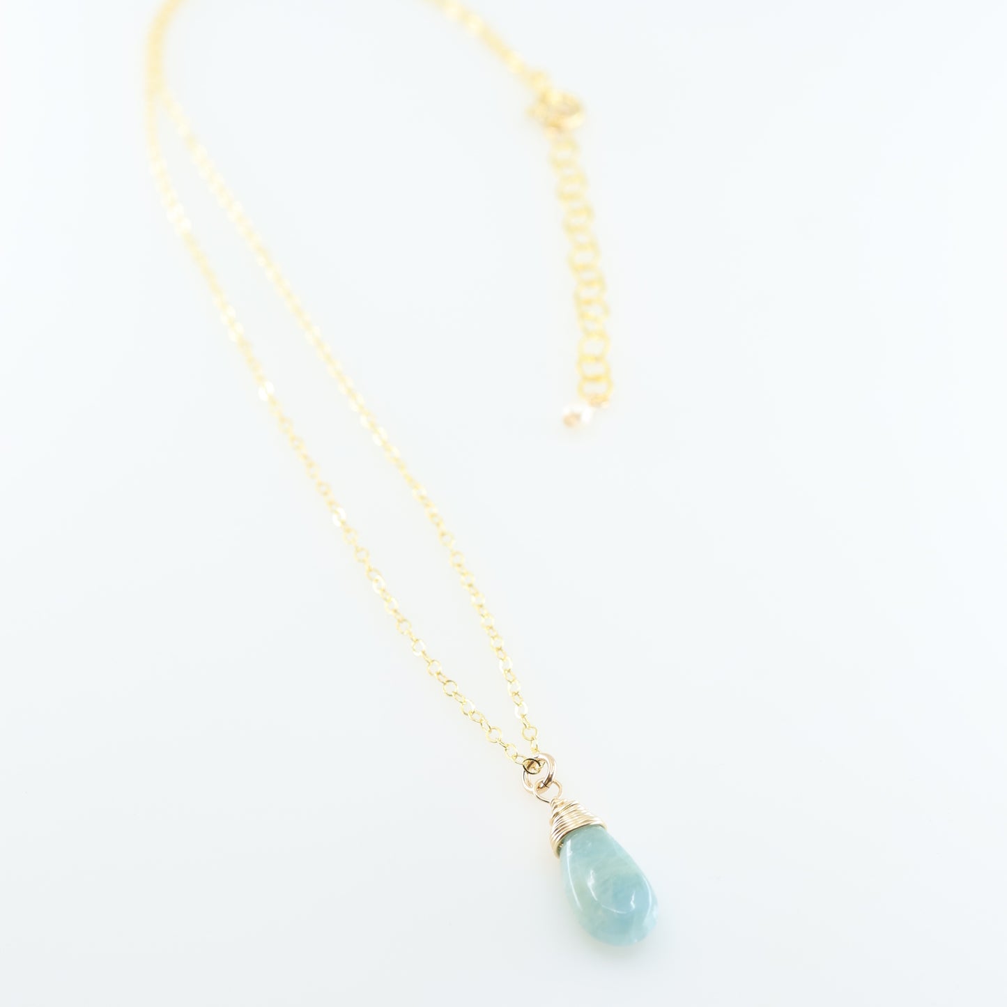 Milky Aquamarine Necklace