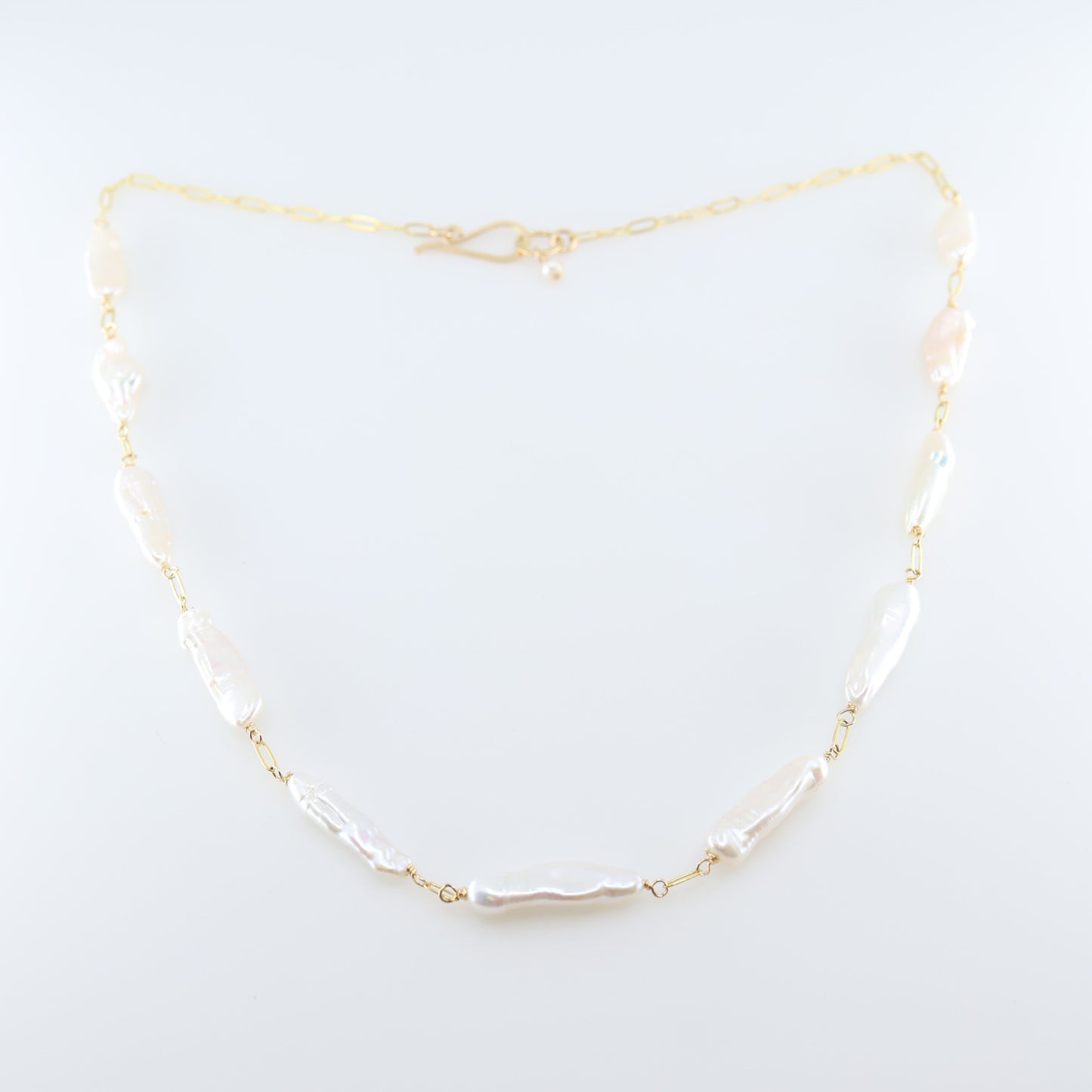 Freshwater Biwa Pearl Necklace J.Mills Studio