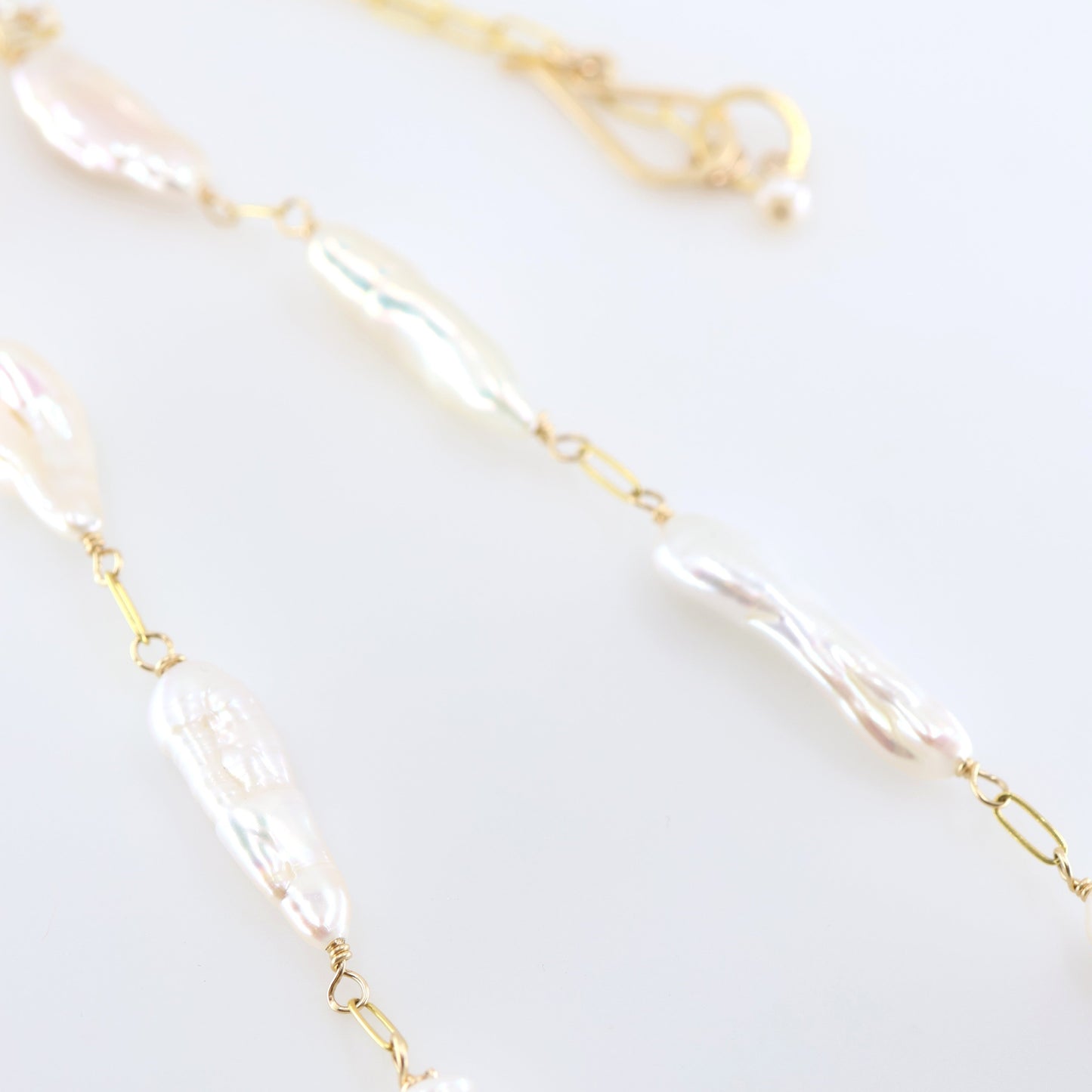 Freshwater Biwa Pearl Necklace J.Mills Studio