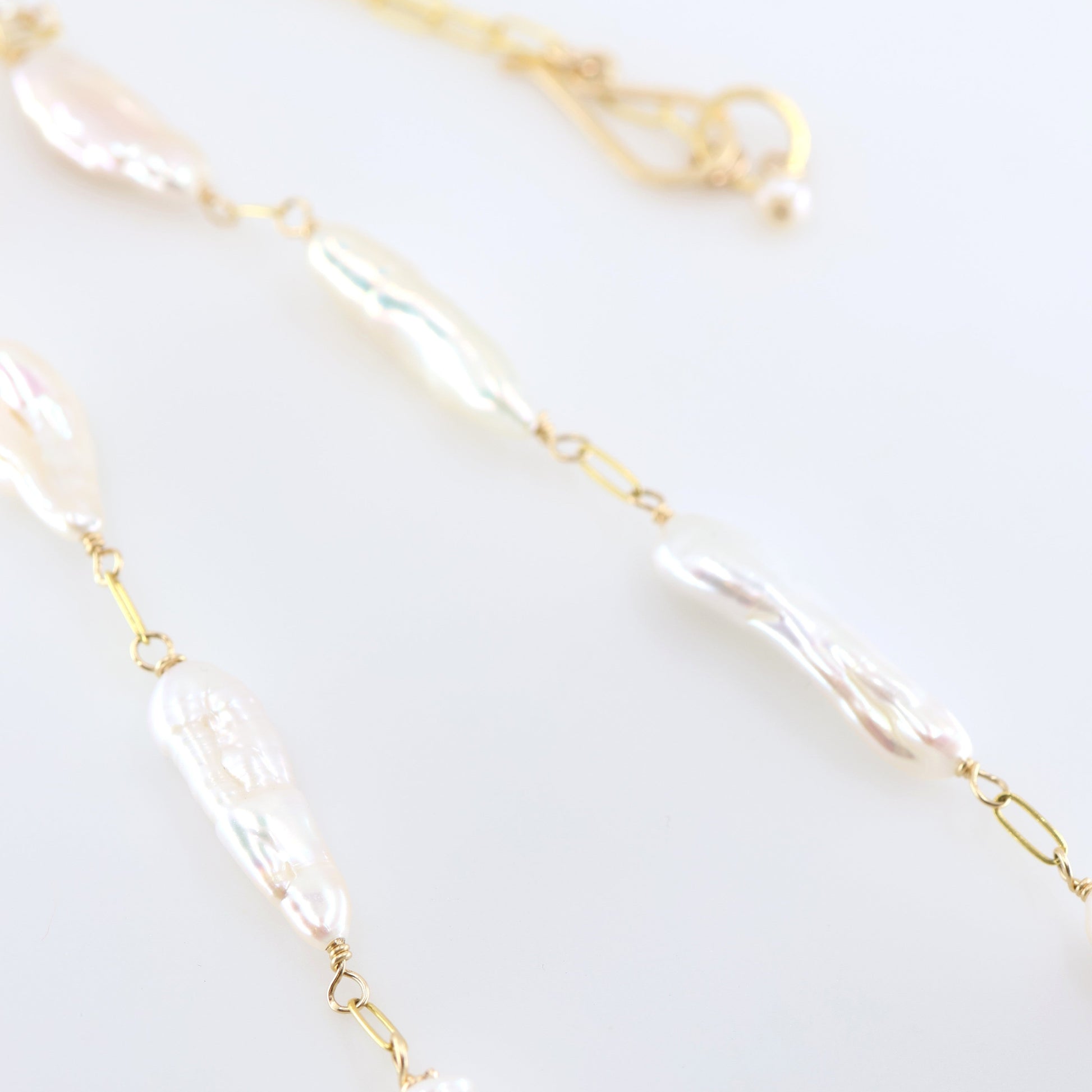 Freshwater Biwa Pearl Necklace J.Mills Studio