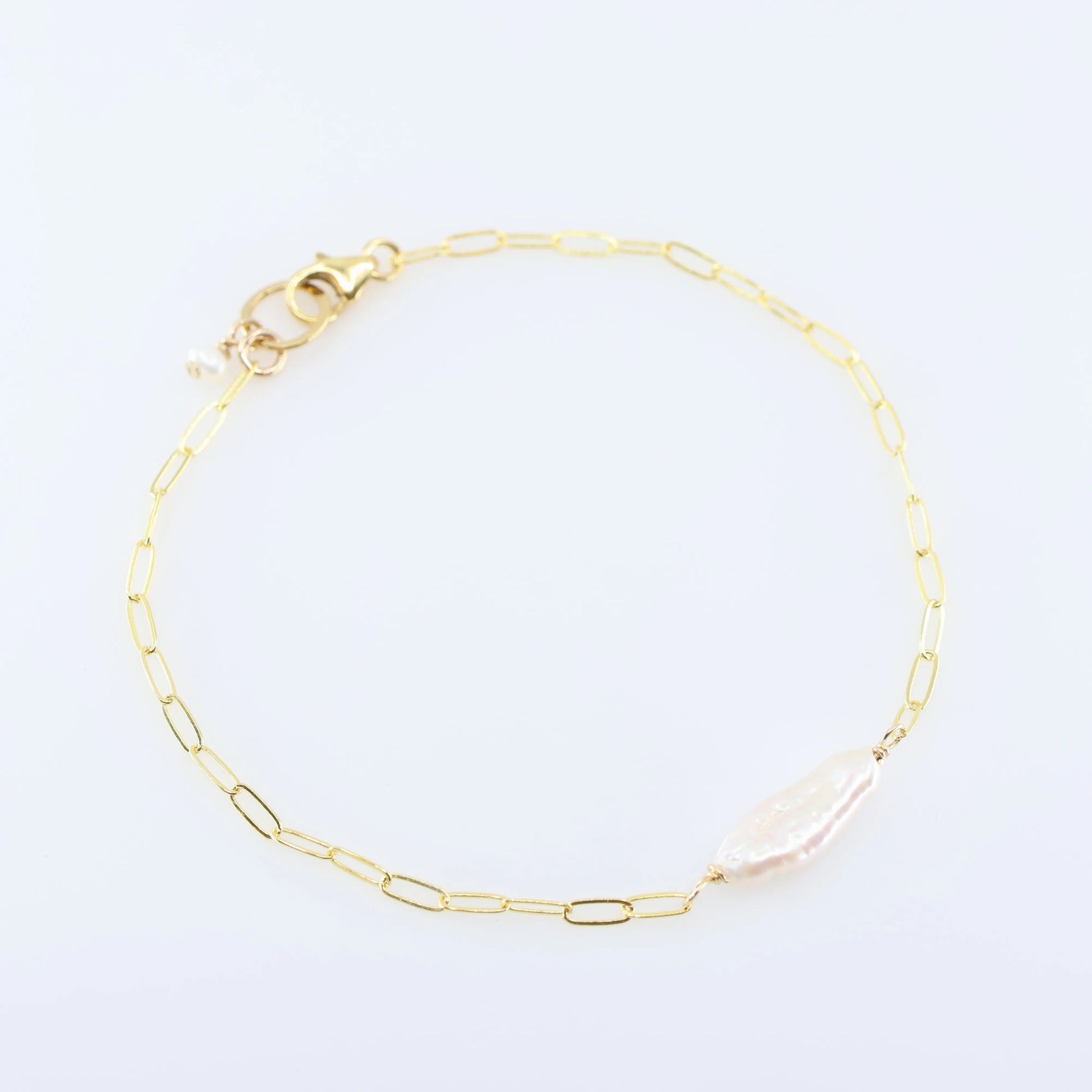 Freshwater Biwa Pearl Bracelet J.Mills Studio