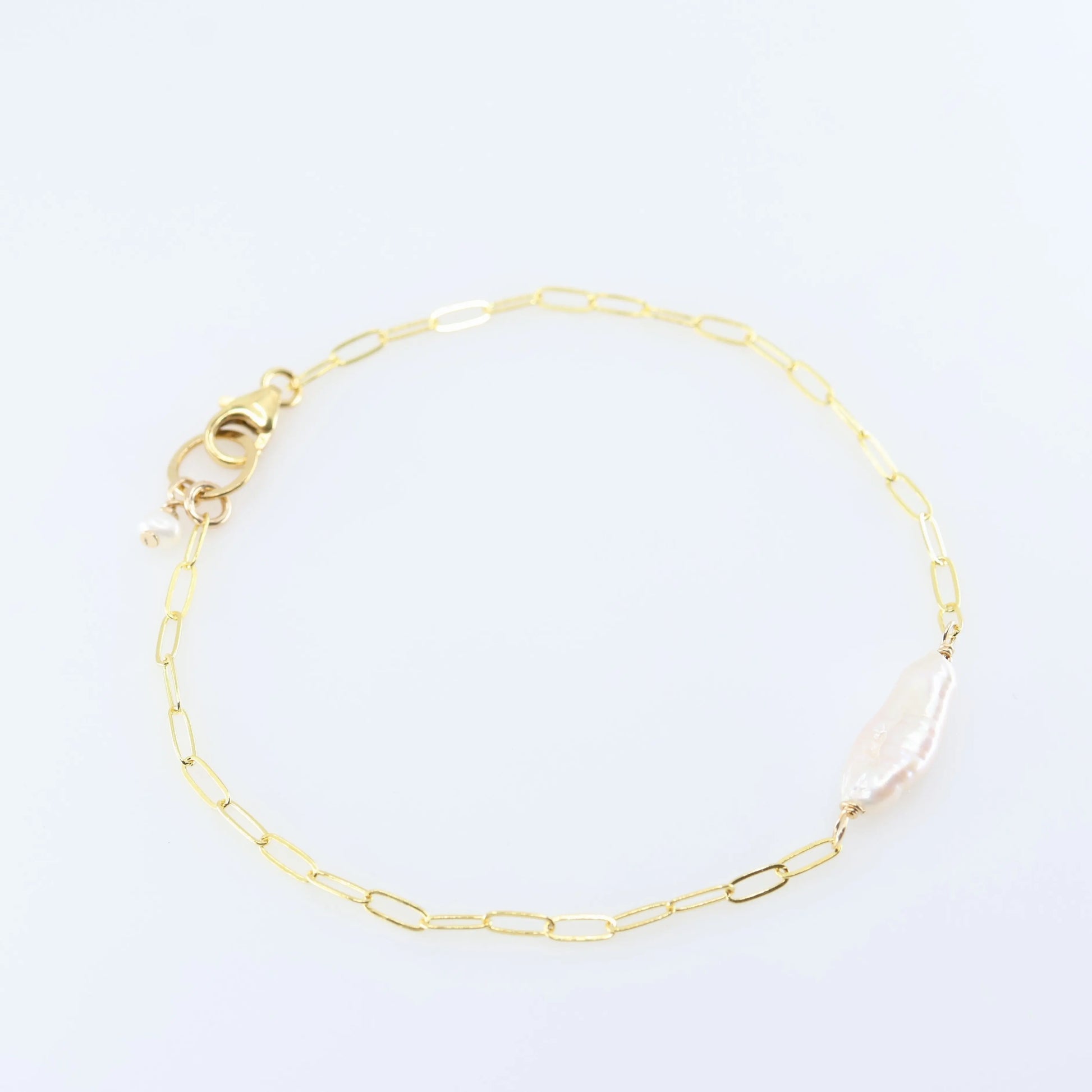 Freshwater Biwa Pearl Bracelet J.Mills Studio