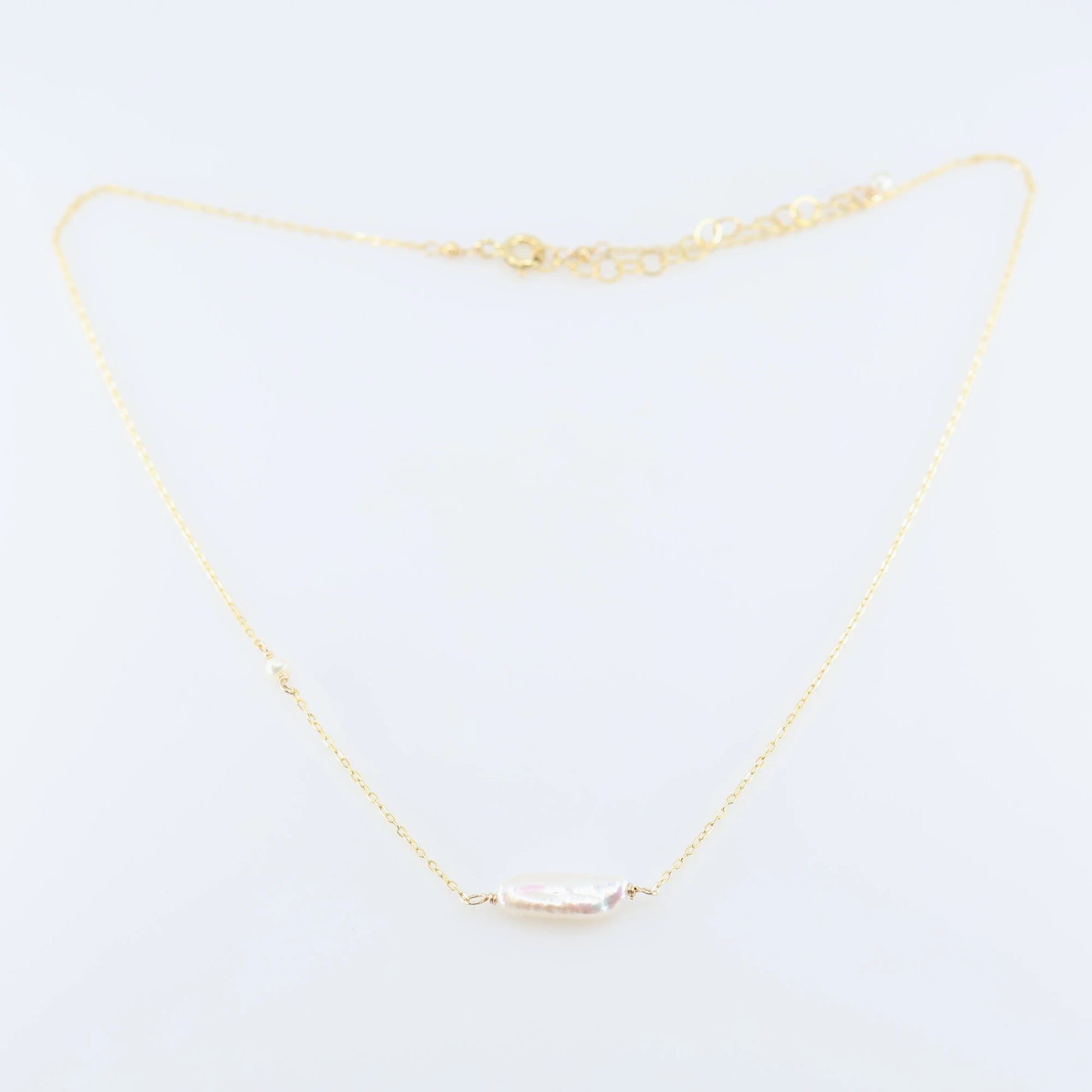 Solo Biwa Pearl Necklace J.Mills Studio