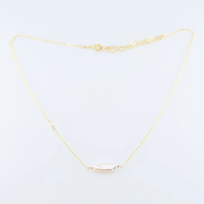 Solo Biwa Pearl Necklace J.Mills Studio