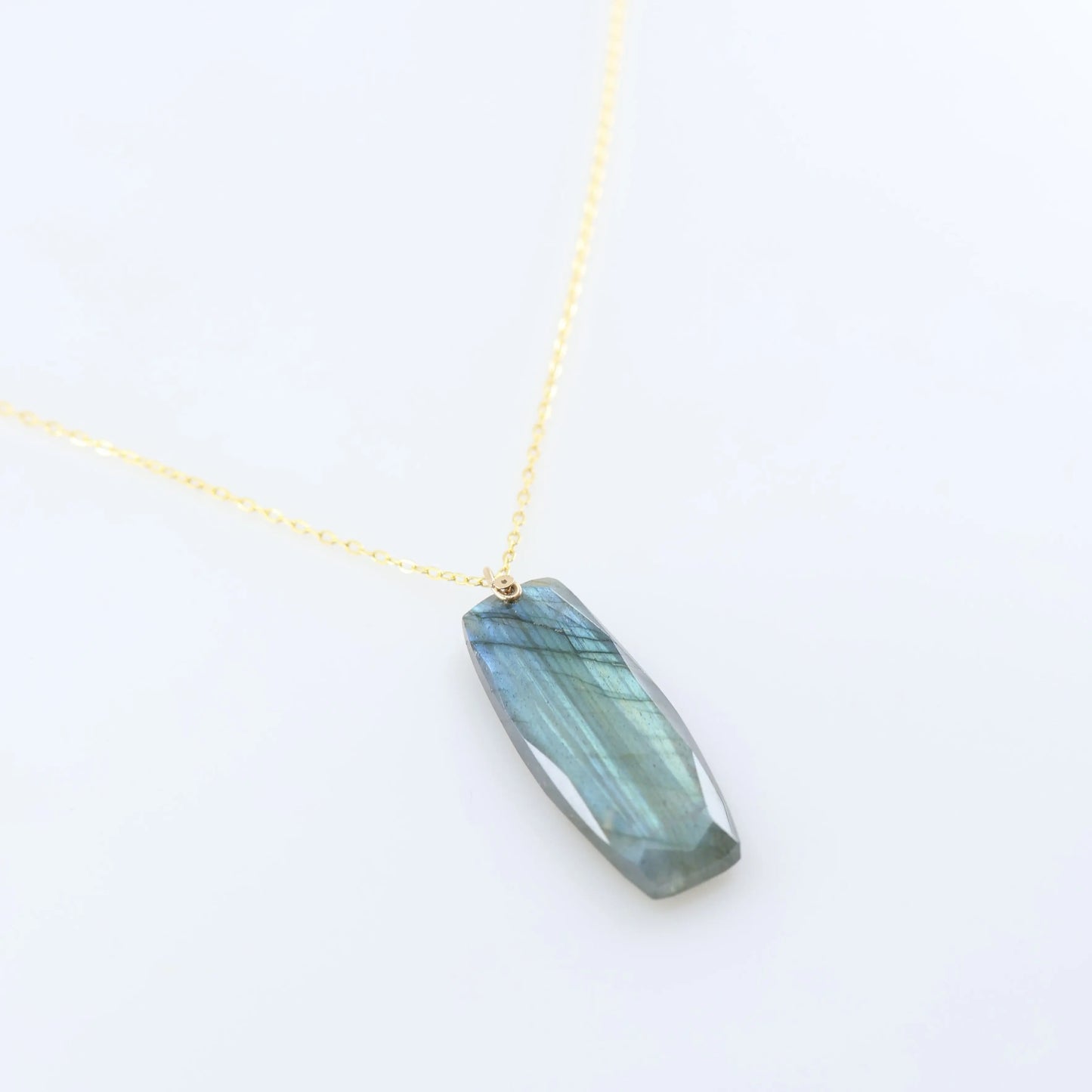 Luminous Labradorite Solo Necklace J.Mills Studio