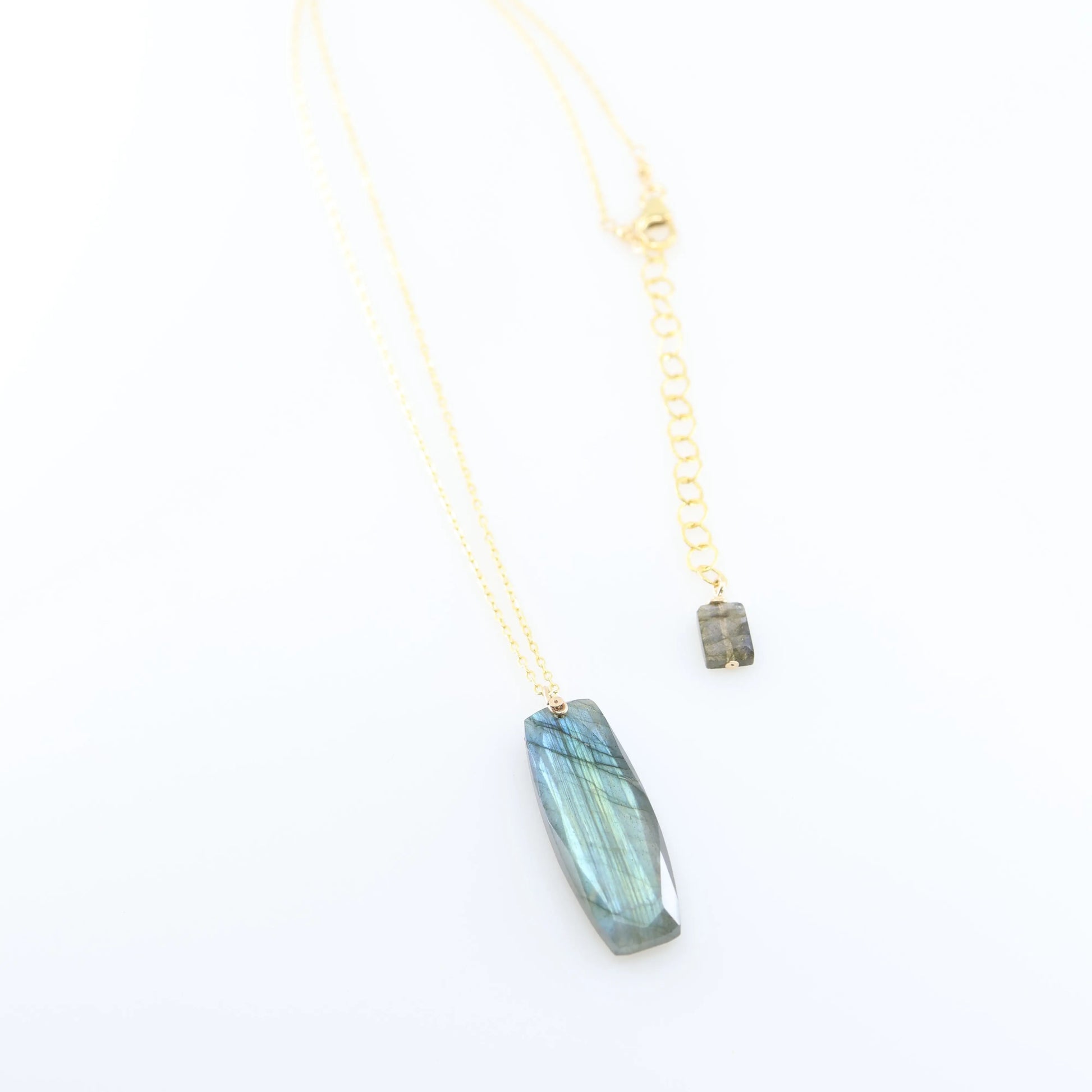 Luminous Labradorite Solo Necklace J.Mills Studio
