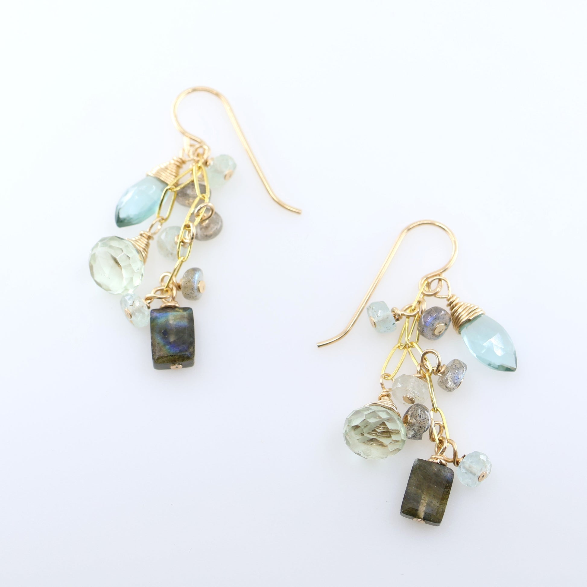 Labradorite Cascade Earrings J.Mills Studio