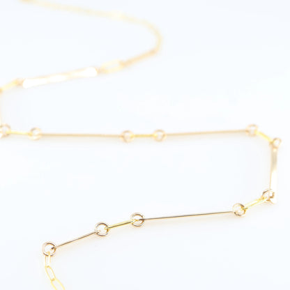 Hand Forged Bar Necklace with Rectangle Turquoise Accent J.Mills Studio