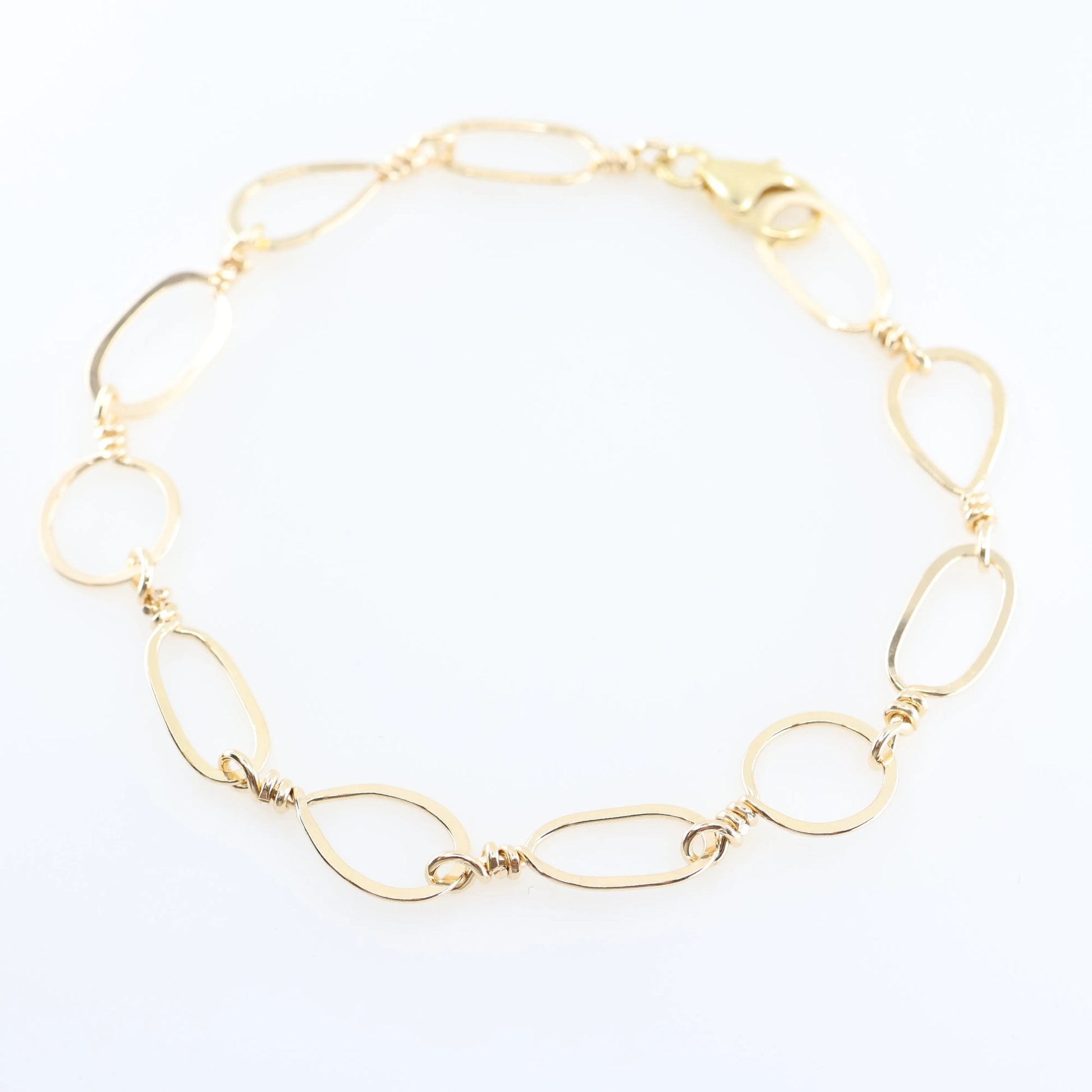 Forged Mixed-Link Bracelet J. Mills Studio