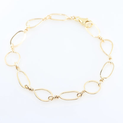 Forged Mixed-Link Bracelet J. Mills Studio