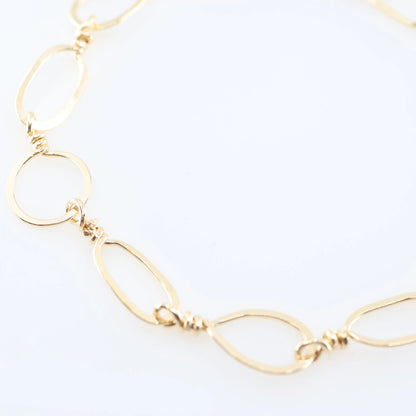 Forged Mixed-Link Bracelet J. Mills Studio