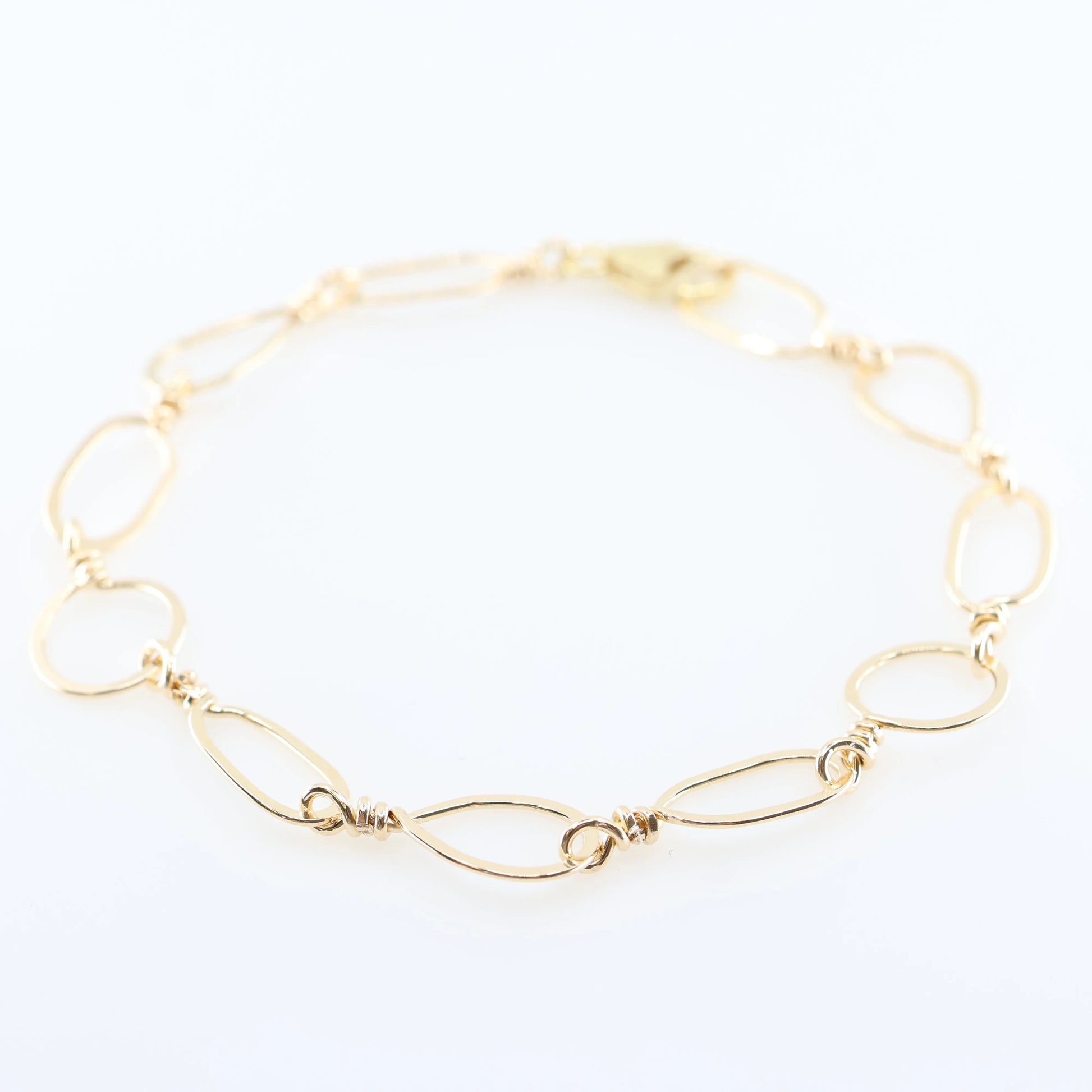 Forged Mixed-Link Bracelet J. Mills Studio