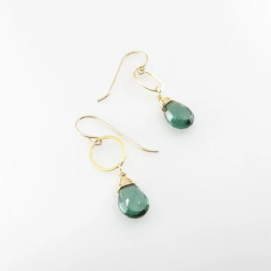 Indicolite Earrings J. Mills Studio