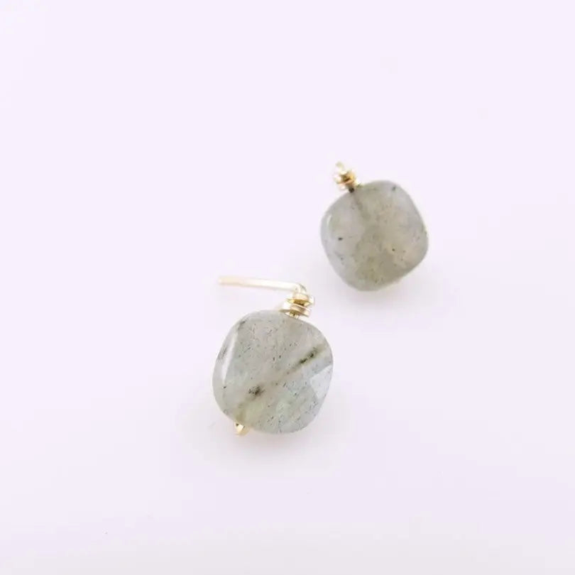 Labradorite Stud Earrings J.Mills Studio