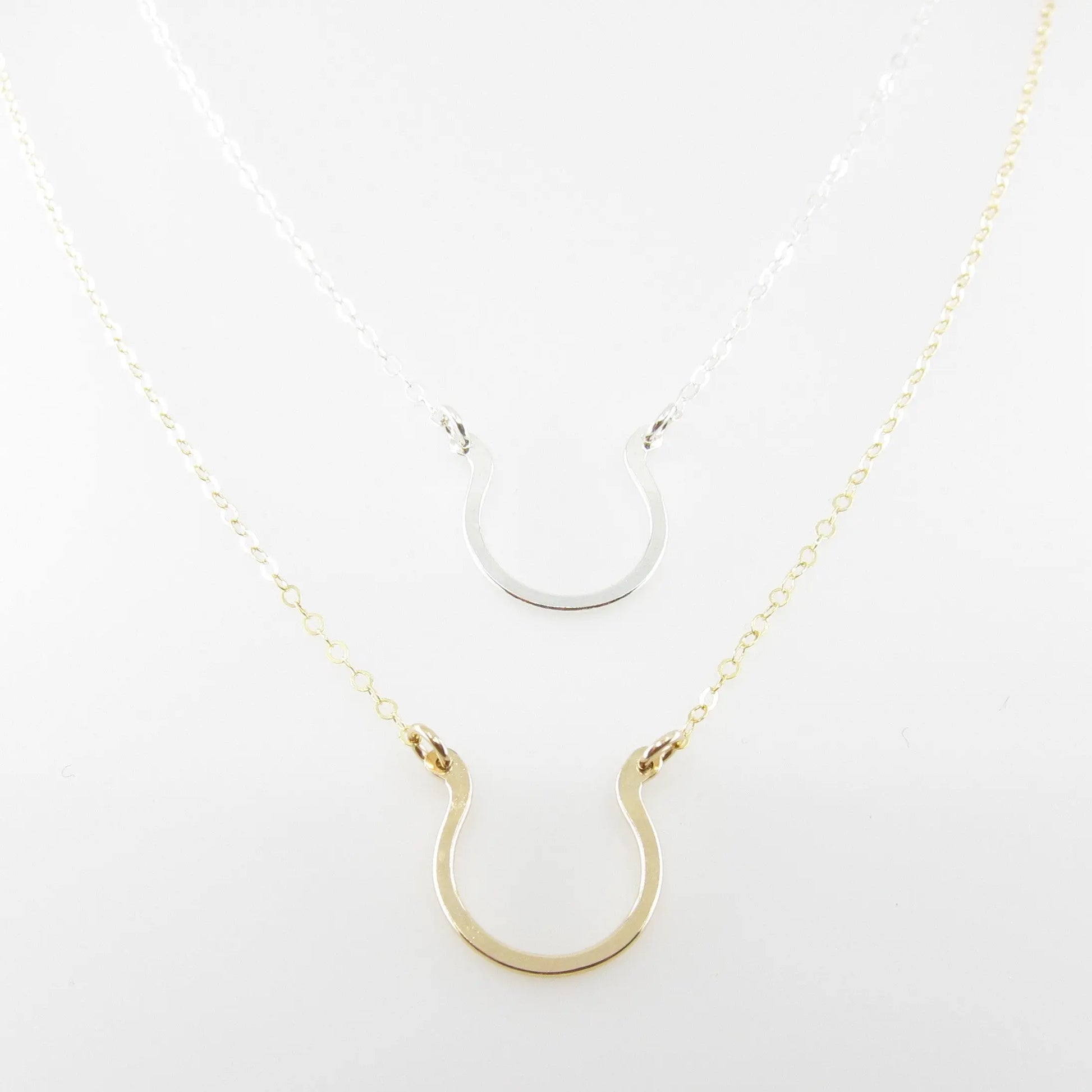 Forged Horseshoe Necklace - J.Mills Studio