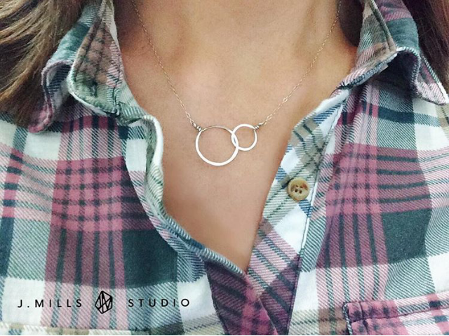 Sister Necklace Two Circles Infinity Necklace Friendship Gift Best Friend Necklace  Double Circles Silver Necklace Rose Gold Circle Necklace - Etsy | Circle  necklace silver, Gold circle necklace, Friend necklaces