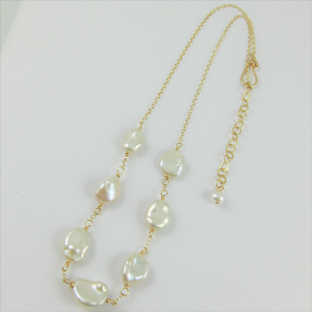 7 Drop Freshwater Pearl Necklace
